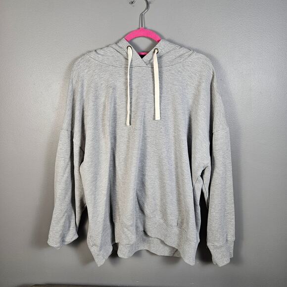 Buffalo David Bitton Hoodie Mens XXL Gray Hooded Pullover Super Soft Sweatshirt - Picture 1 of 6